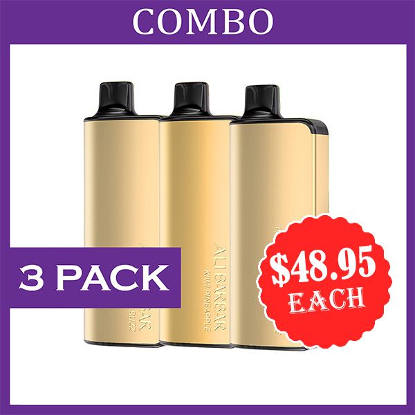 ALIBARBAR INGOT 3 Pack 9000 Puffs