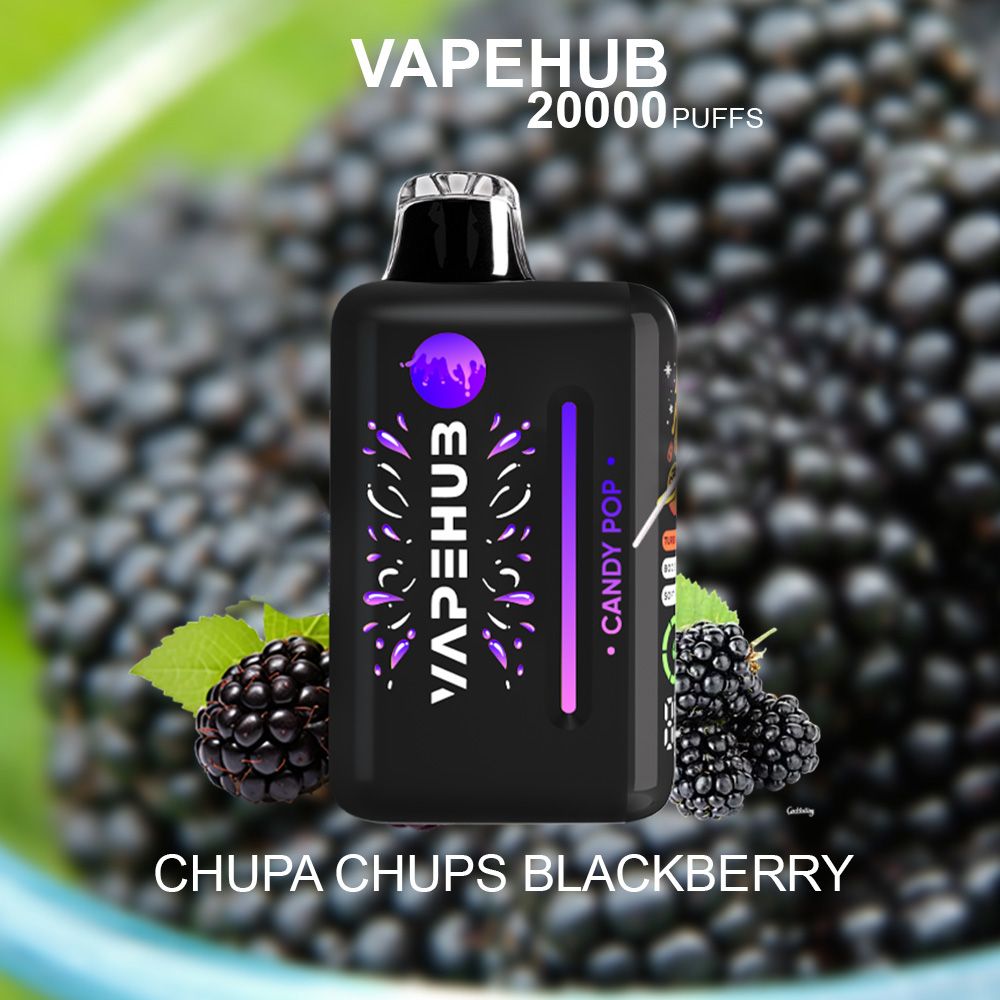 VapeHub Chupa Chups Blackberry 20000 Puffs