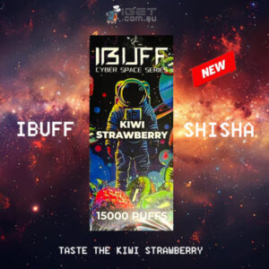 IBUFF Shisha Kiwi Strawberry 15000 Puffs Sydney