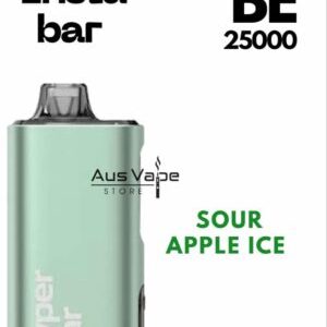INSTA BAR – SOUR APPLE ICE – BE25000 PUFFS