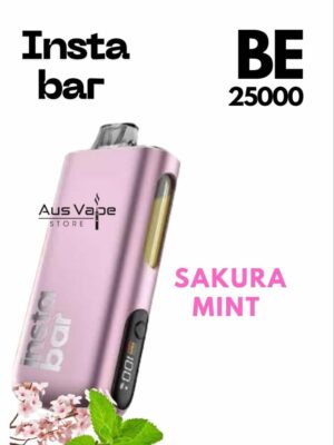 INSTA BAR Sakura Mint BE25000 Puffs Sydney