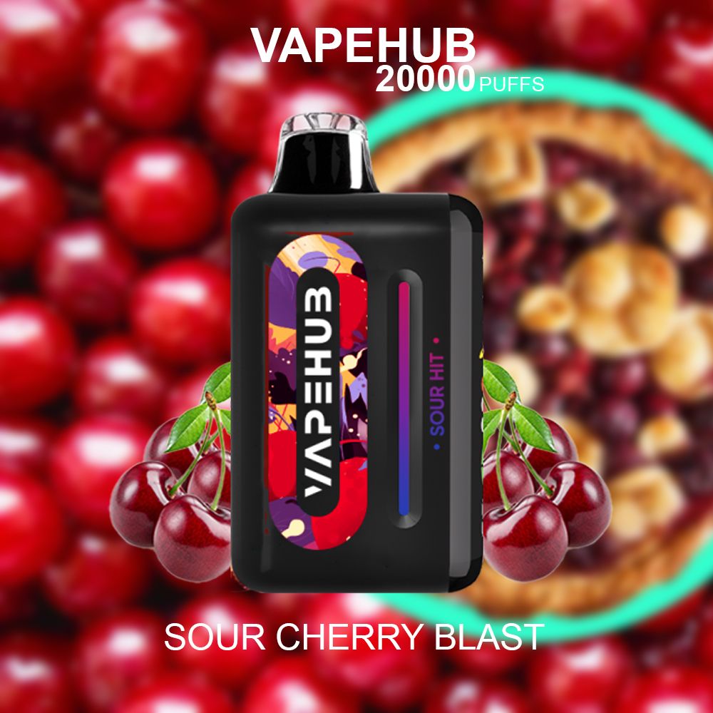 VapeHub Sour Cherry Blast 20000 Puffs