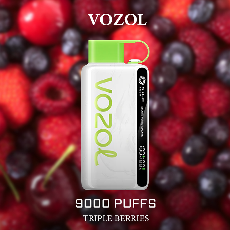 Vozol Triple Berries 9000 Puffs