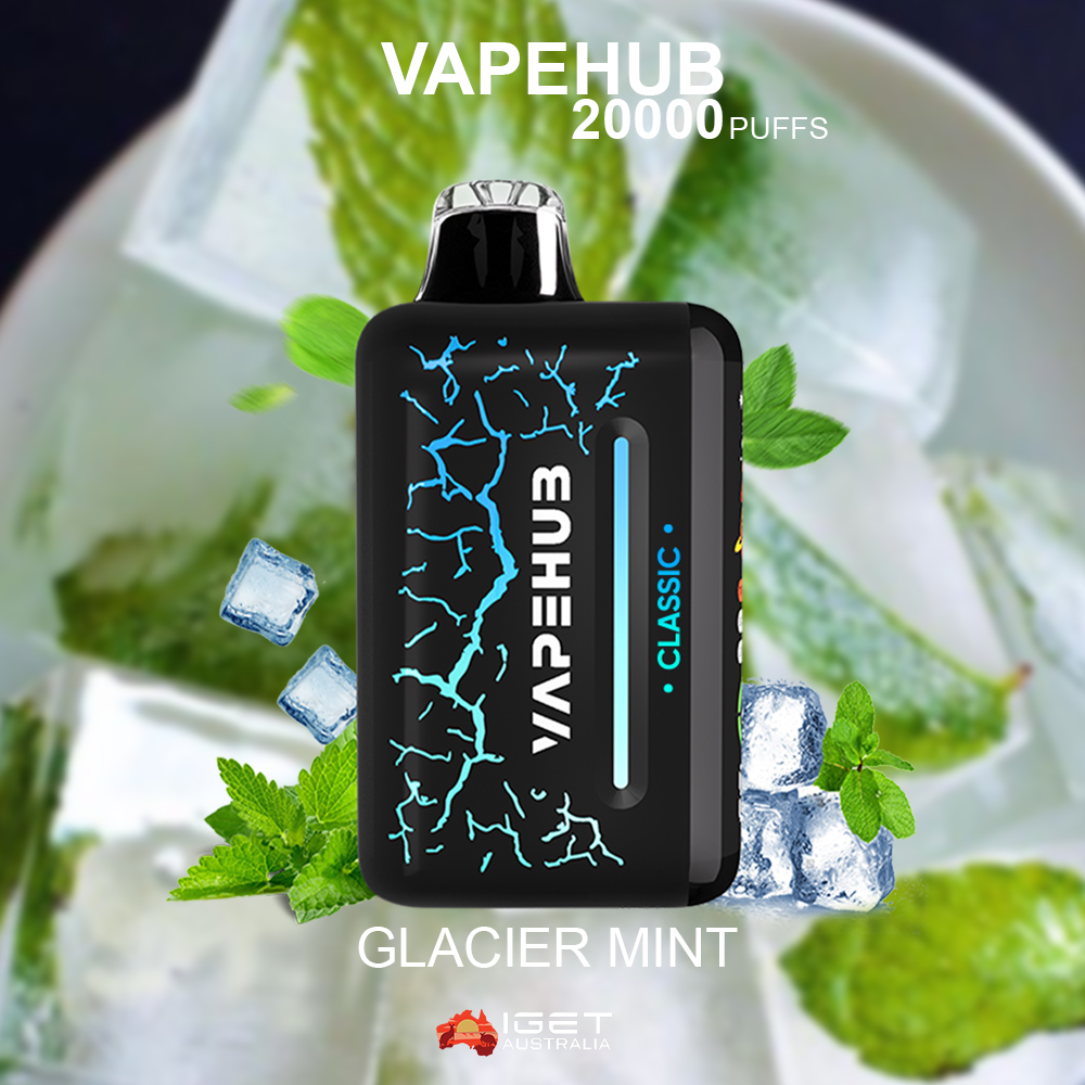 VapeHub Glacier Mint 20000 Puffs